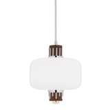 Hudson Valley Lighting Peekskill POLISHED NICKEL 16W x 20.75H Pendant