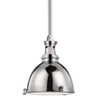 Hudson Valley Lighting Massena POLISHED NICKEL 13.5W x 15.5H Pendant