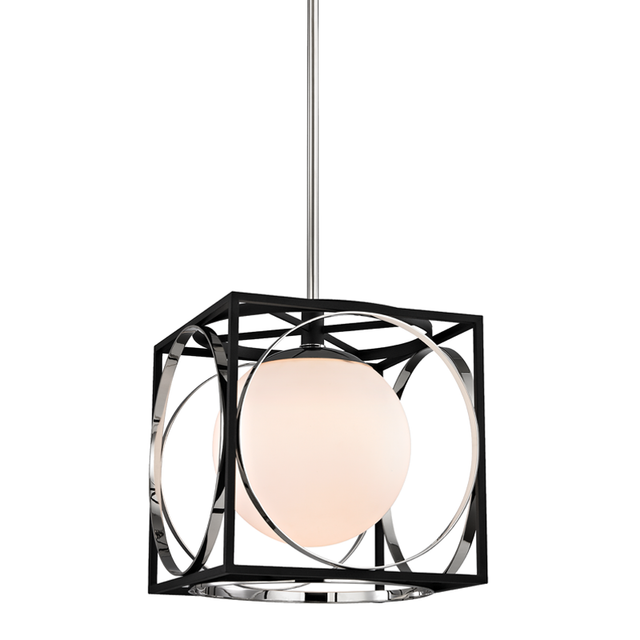 Hudson Valley Lighting Wadsworth POLISHED NICKEL 13.5W x 13.5L x 14.25H Pendant
