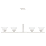 Hudson Valley Lighting Stillwell POLISHED NICKEL 47.75W x 11.5H Lighting