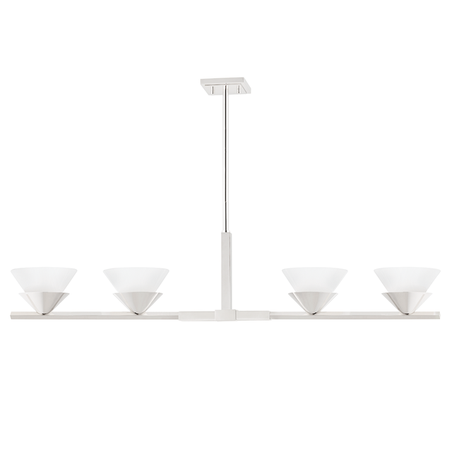 Hudson Valley Lighting Stillwell POLISHED NICKEL 47.75W x 11.5H Lighting