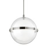 Hudson Valley Lighting Northport POLISHED NICKEL 22W x 22H Pendant
