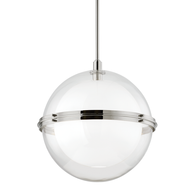 Hudson Valley Lighting Northport POLISHED NICKEL 22W x 22H Pendant