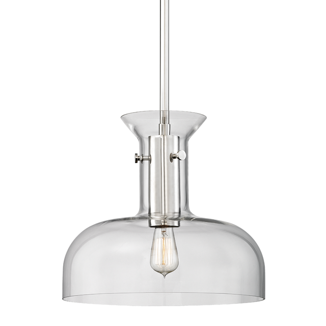 Hudson Valley Lighting Coffey POLISHED NICKEL 16W x 14.75H Pendant