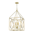 Hudson Valley Lighting Octavio GOLD LEAF 18.25W x 33.5H Lantern