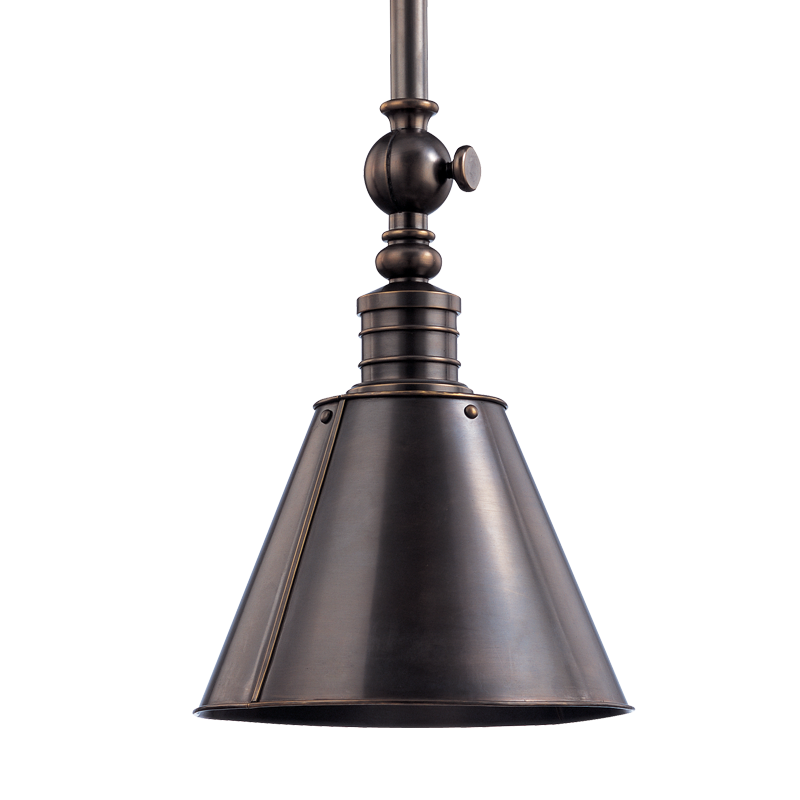 Hudson Valley Lighting Darien DISTRESSED BRONZE 8W x 12H Pendant