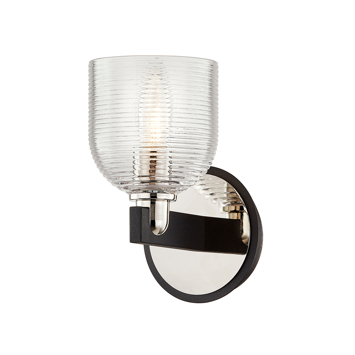 Troy Lighting Munich TEXTURE BLACK 5W x 8.5H Lighting