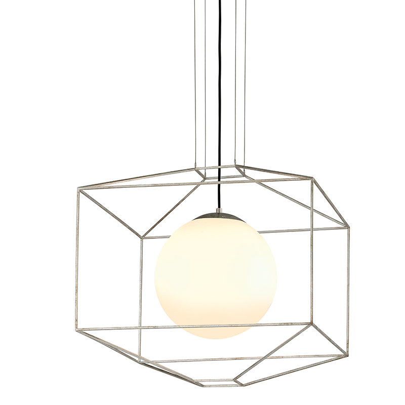 Troy Lighting Silhouette SILVER LEAF 25W x 24.25H Chandelier