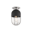 Mitzi Haley POLISHED NICKEL 5.5W x 10.5H Semi-Flush Mount