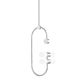 Mitzi Rae POLISHED NICKEL 8.75W x 20.12H Pendant