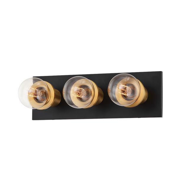 Mitzi Brandi AGED BRASS 14W x 4.75H Lighting