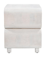 ZUO Miro Nightstand Whitewashed