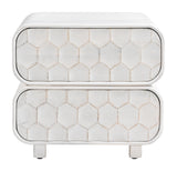 ZUO Miro Nightstand Whitewashed