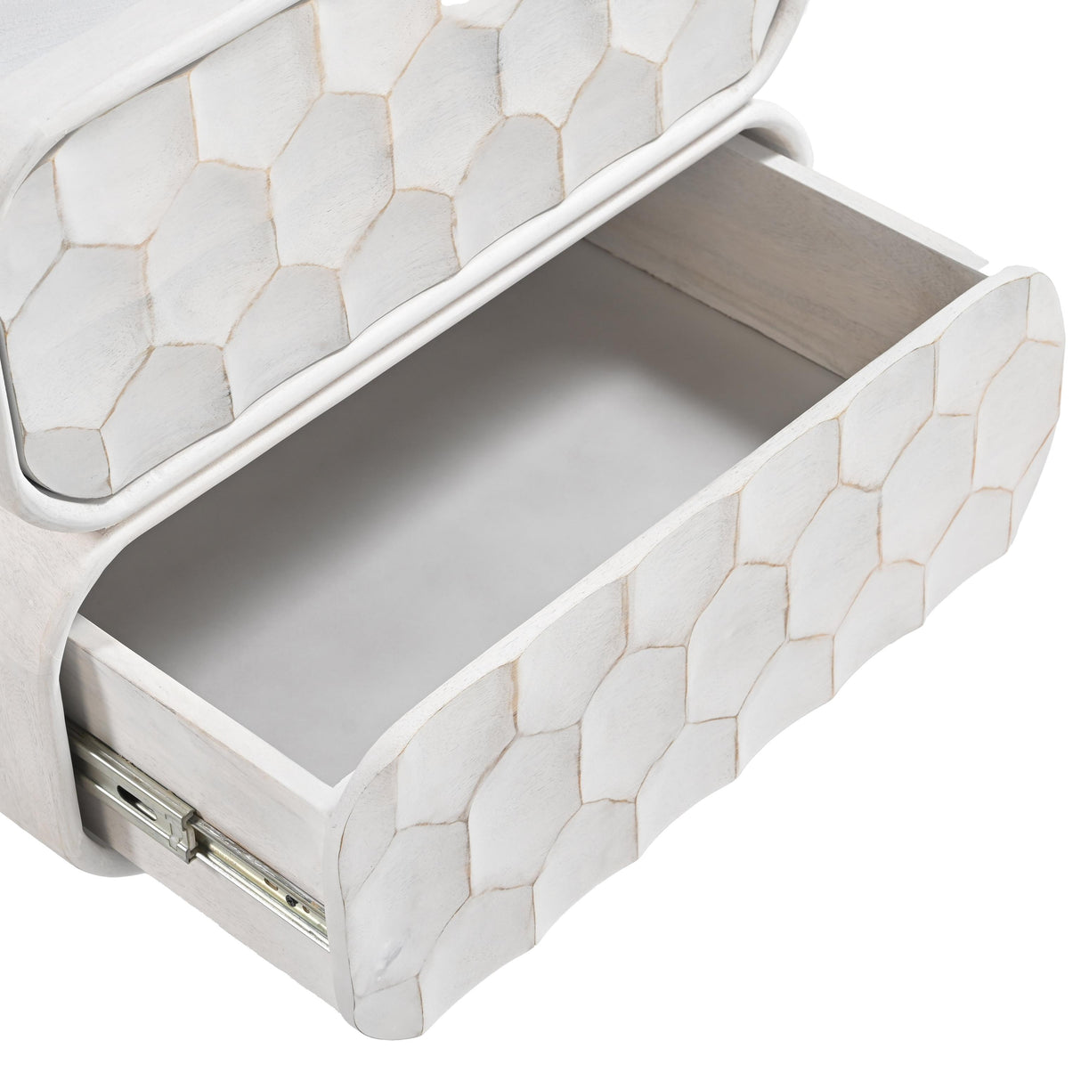 ZUO Miro Nightstand Whitewashed