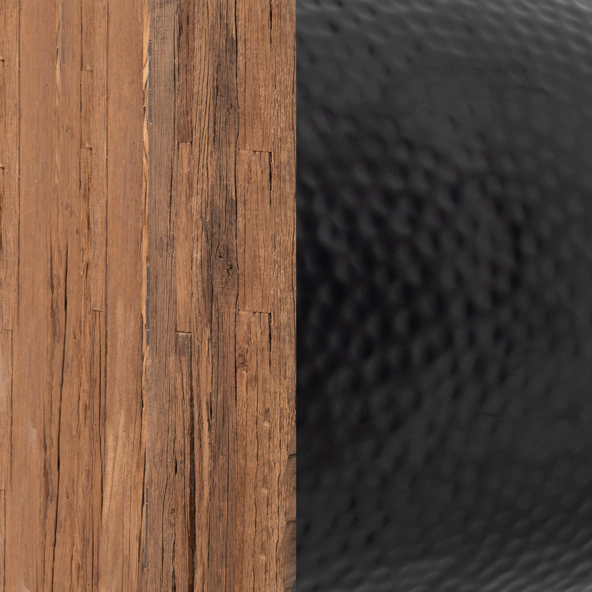 ZUO Duskan Storage Side Table Natural & Black