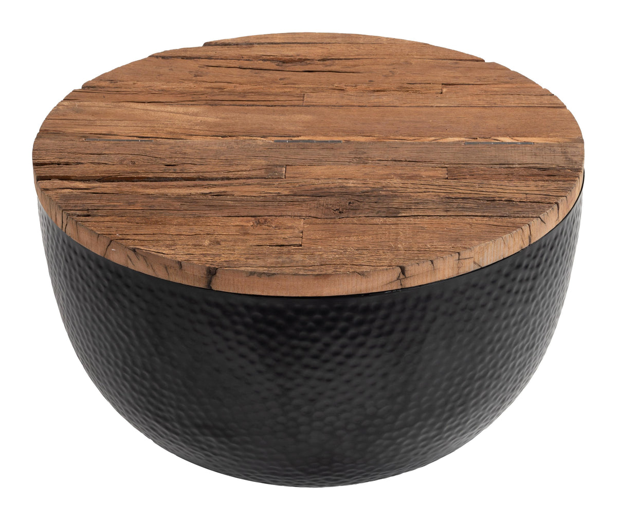 ZUO Duskan Storage Coffee Table Natural & Black