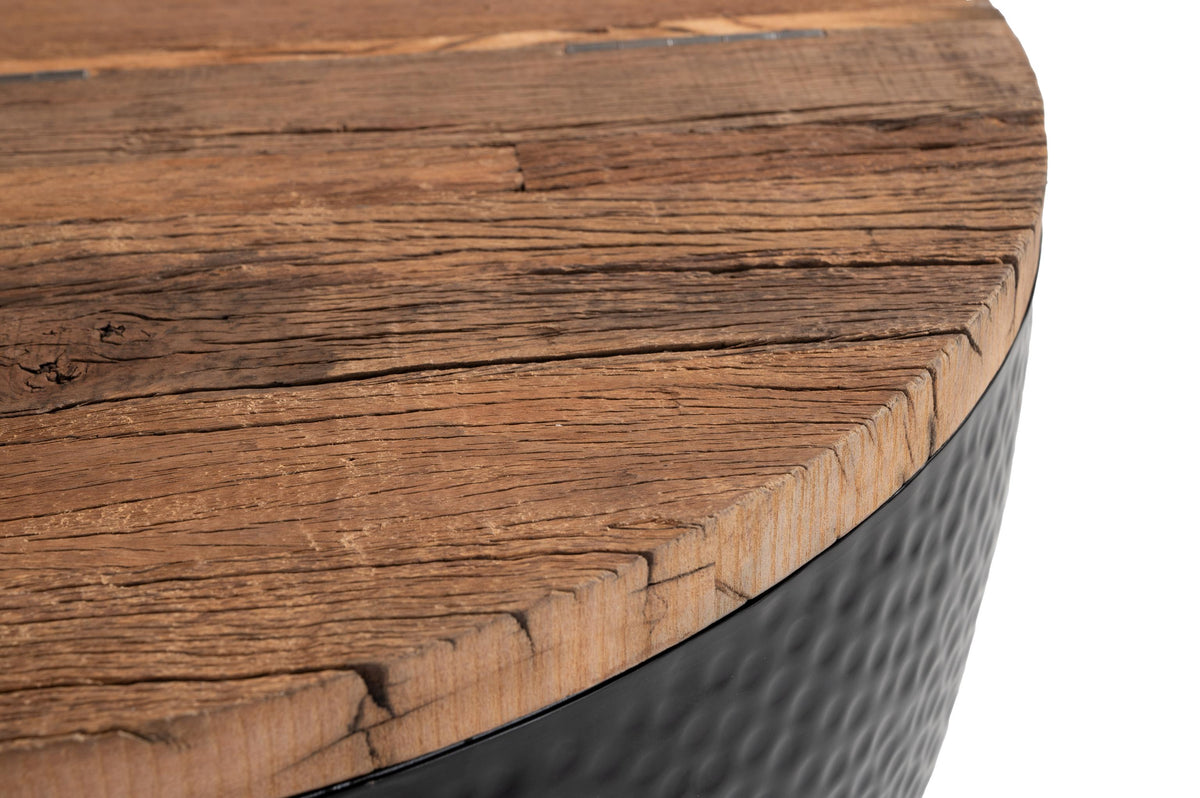 ZUO Duskan Storage Coffee Table Natural & Black