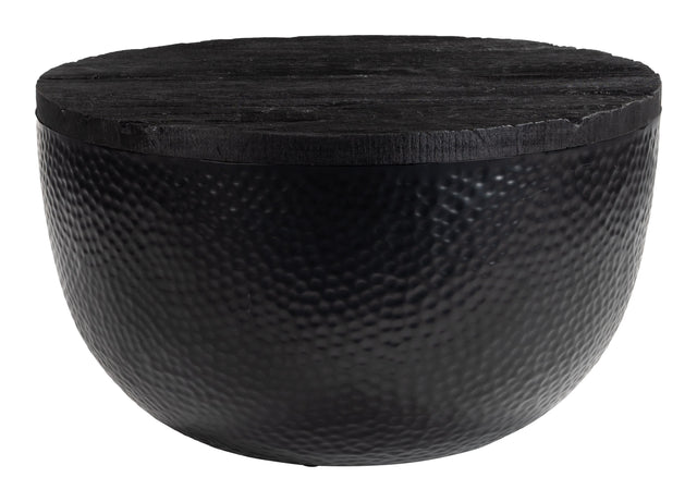 ZUO Duskan Storage Coffee Table Black