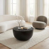 ZUO Duskan Storage Coffee Table Black