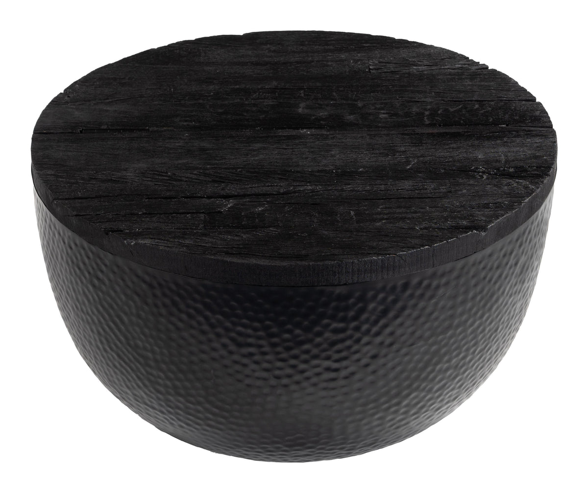 ZUO Duskan Storage Coffee Table Black