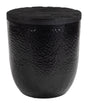 ZUO Duskan Storage Side Table Black