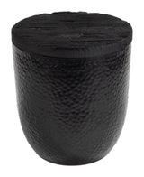 ZUO Duskan Storage Side Table Black