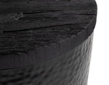 ZUO Duskan Storage Side Table Black