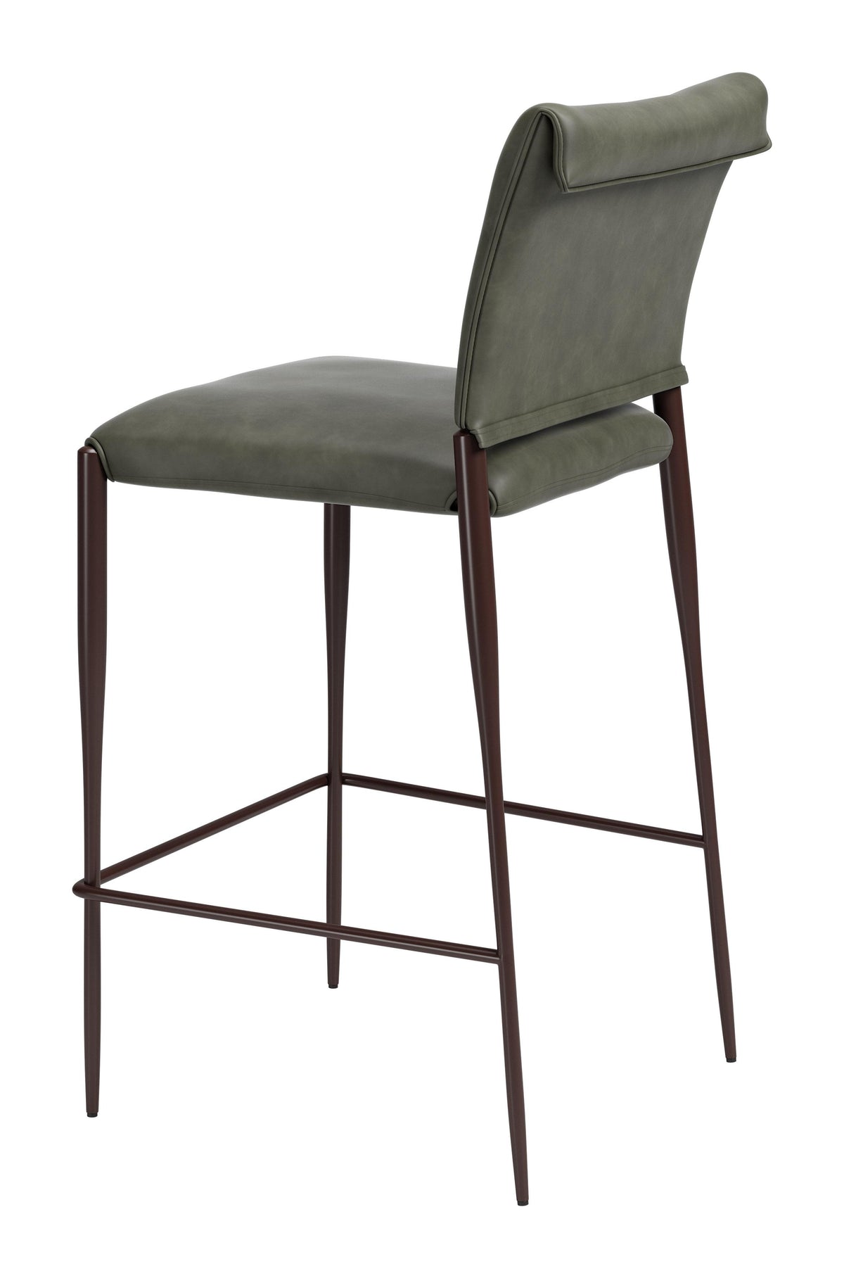 ZUO Freesia Barstool (Set of 2) Olive Green