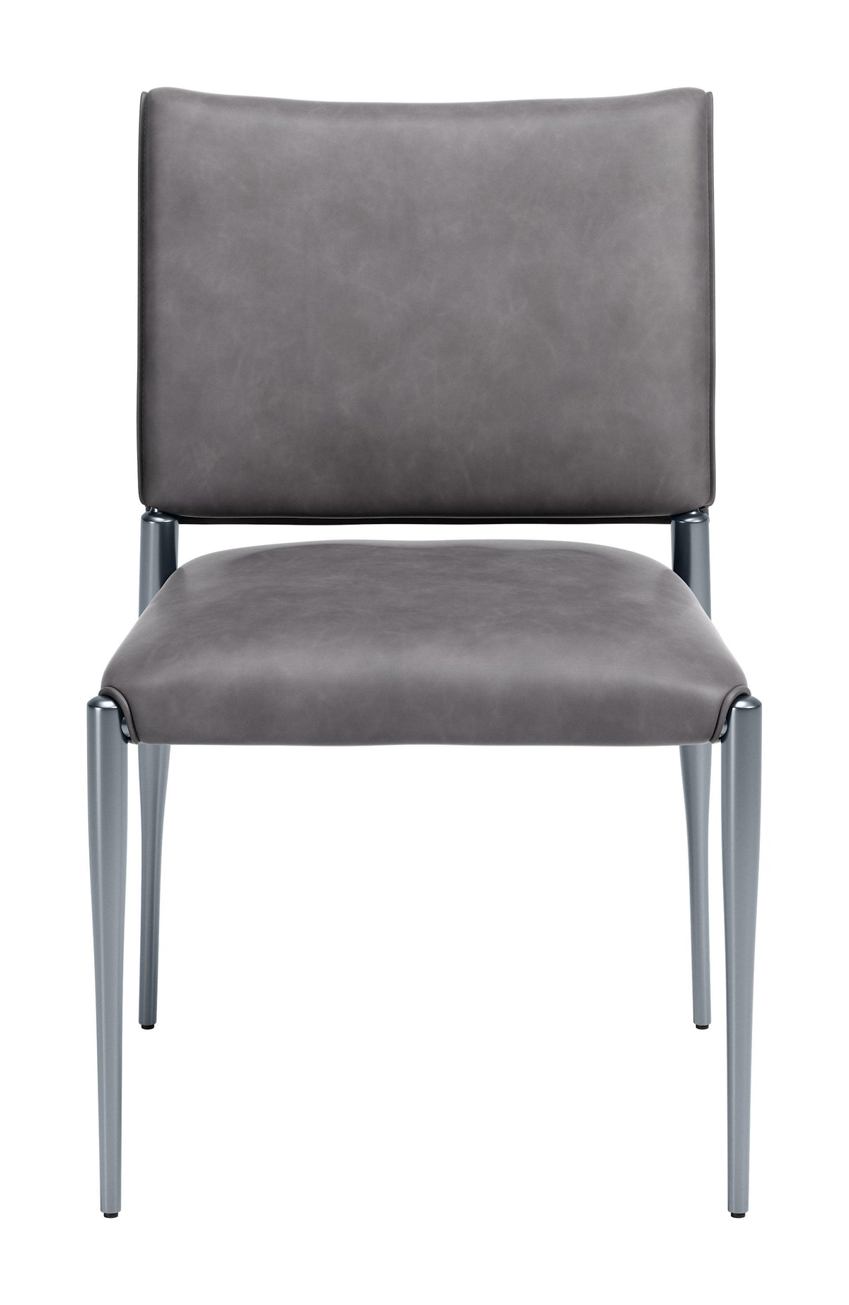 ZUO Freesia Dining Chair (Set of 2) Charcoal Gray