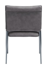 ZUO Freesia Dining Chair (Set of 2) Charcoal Gray