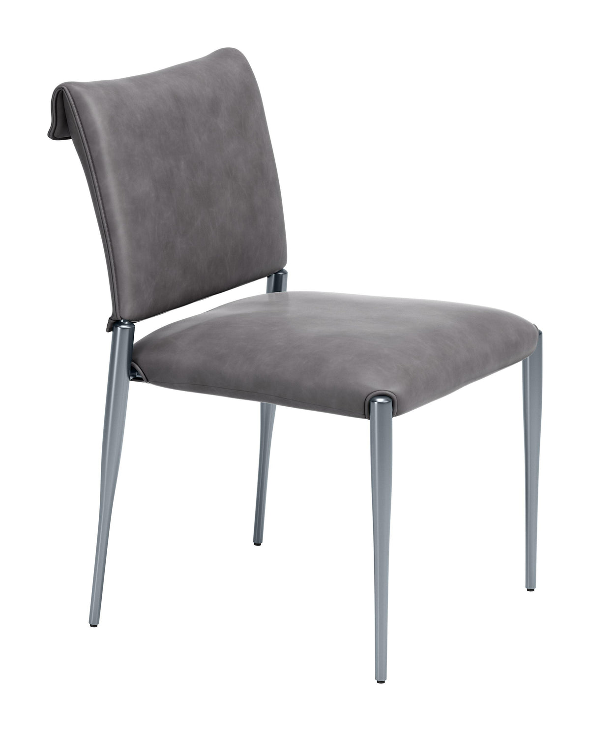 ZUO Freesia Dining Chair (Set of 2) Charcoal Gray