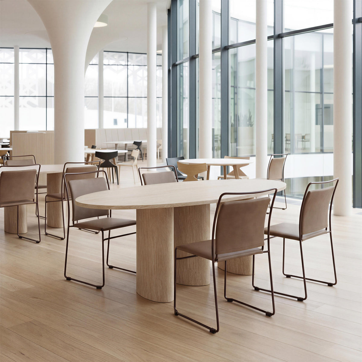 ZUO Verbena Dining Chair (Set of 2) Brown