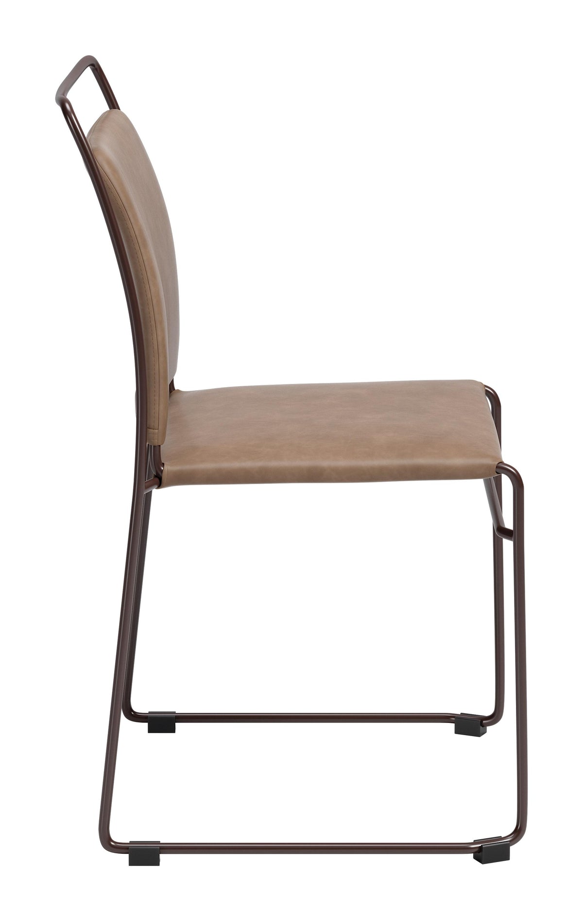 ZUO Verbena Dining Chair (Set of 2) Brown