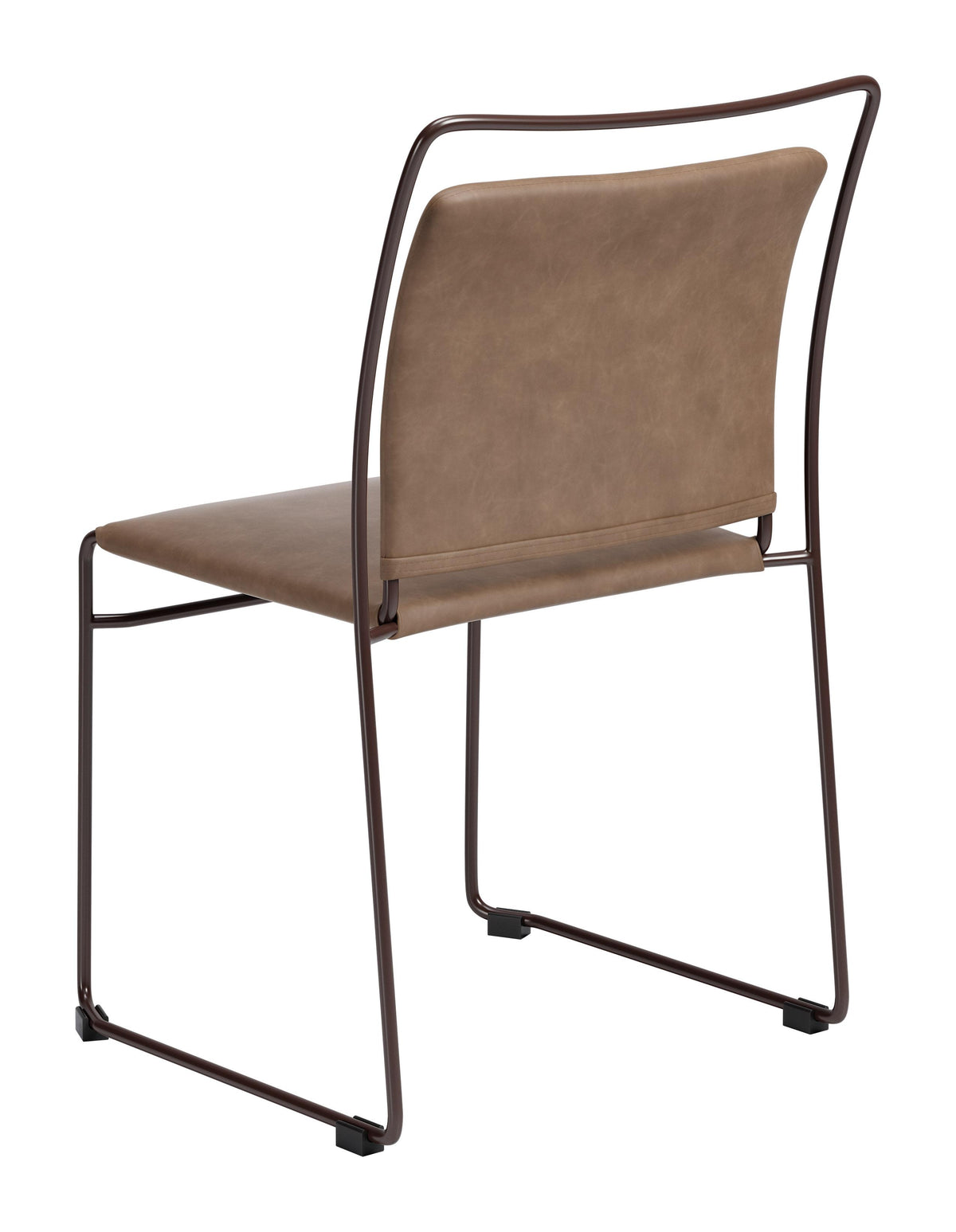 ZUO Verbena Dining Chair (Set of 2) Brown