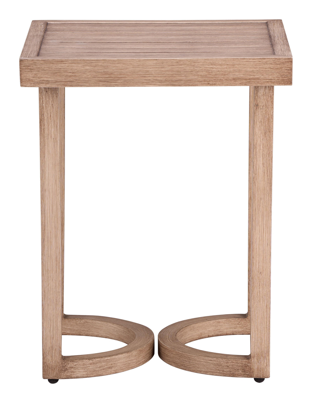 ZUO Leto Side Table Brown