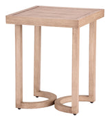 ZUO Leto Side Table Brown
