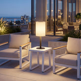 ZUO Welt Side Table White