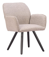 ZUO Sieve Swivel Dining Chair (Set of 2) Beige