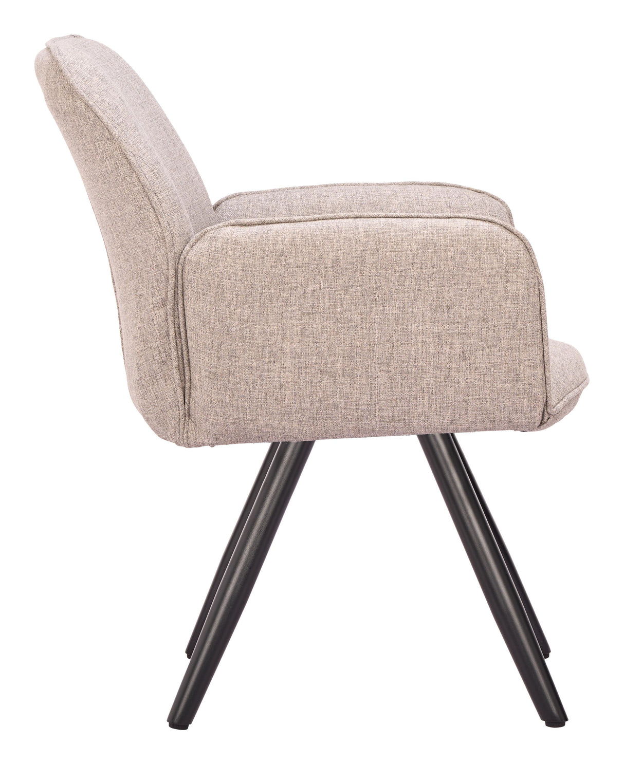 ZUO Sieve Swivel Dining Chair (Set of 2) Beige