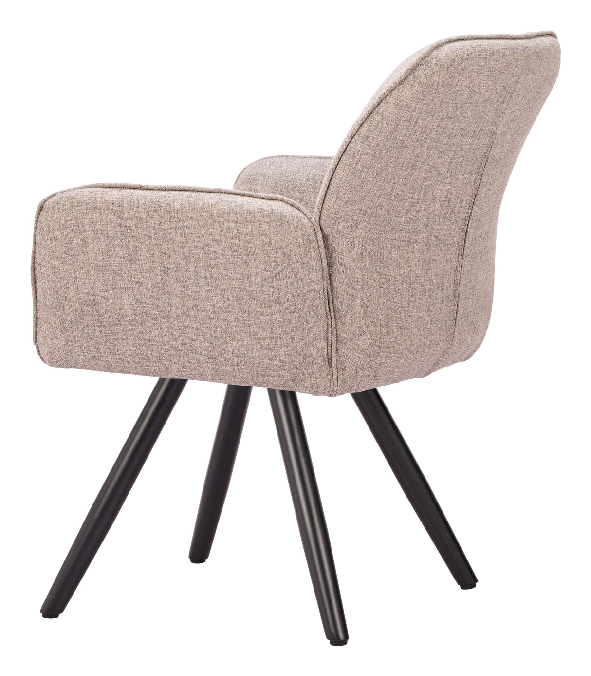 ZUO Sieve Swivel Dining Chair (Set of 2) Beige