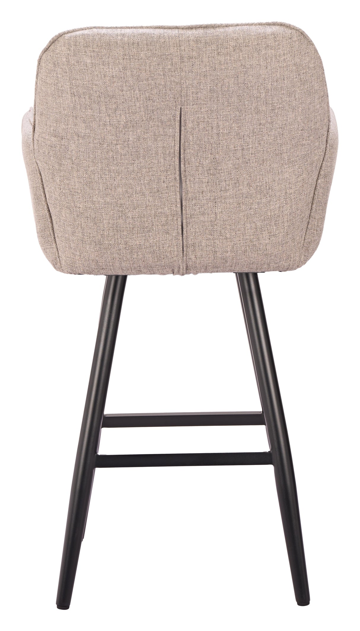 ZUO Sieve Swivel Barstool Beige