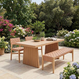 ZUO Mizuya Bench Brown