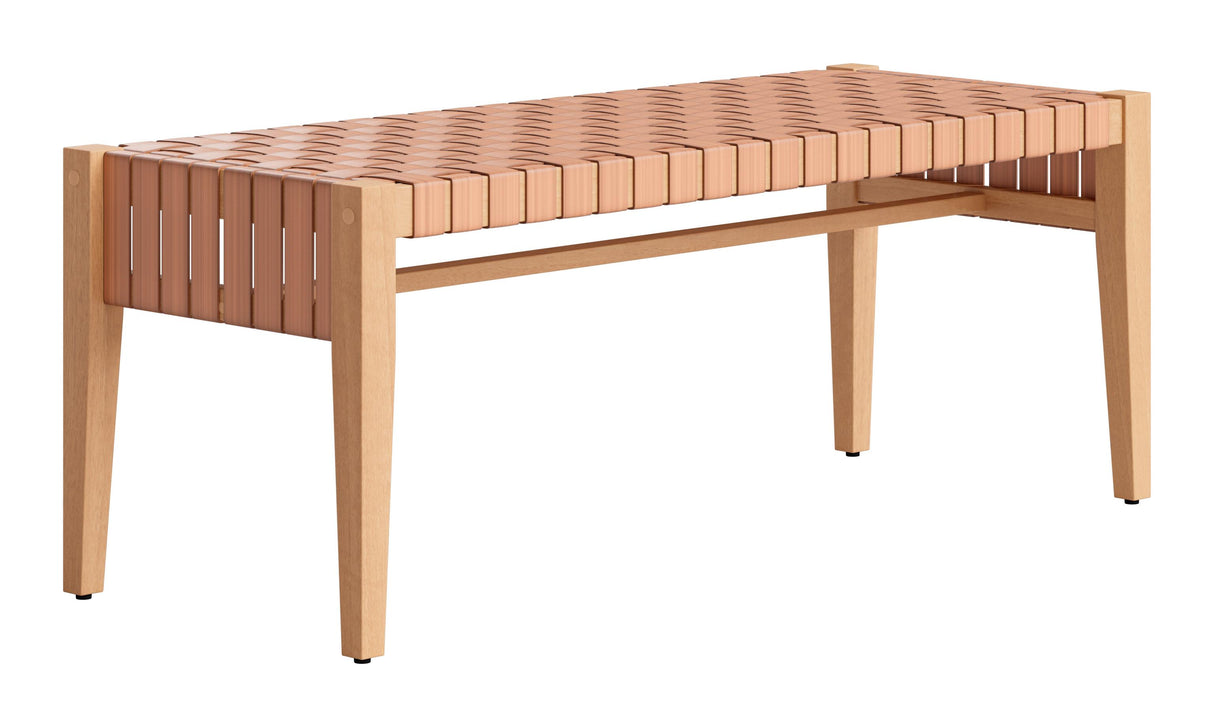 ZUO Mizuya Bench Brown