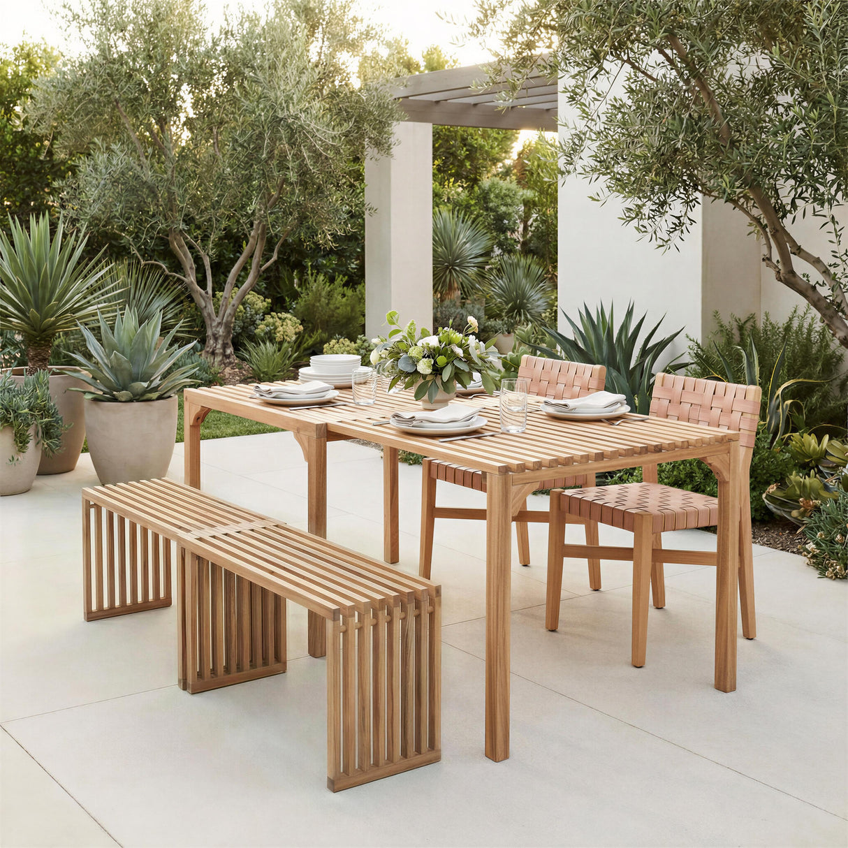 ZUO Mizuya Dining Chair Brown