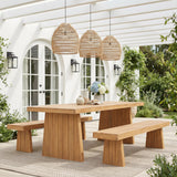 ZUO Nimone Dining Table Natural