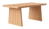 ZUO Nimone Dining Table Natural
