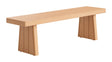 ZUO Nimone Bench Natural
