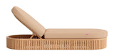 ZUO Sakina Chaise Lounge Brown