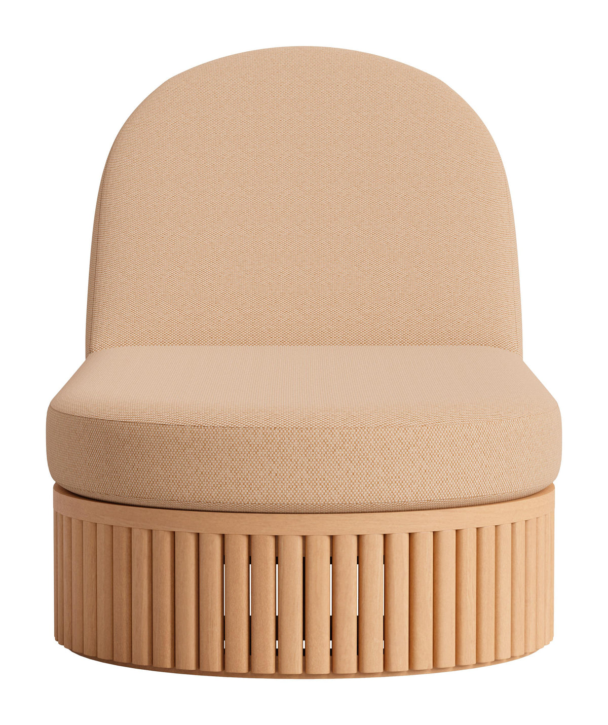 ZUO Sakina Chaise Lounge Brown