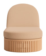 ZUO Sakina Chaise Lounge Brown